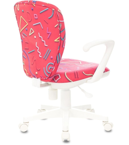Кресло Бюрократ KD-W10AXSN малиновый, ткань, 120 кг