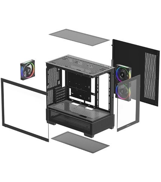 Компьютерный корпус Deepcool CG380 3F