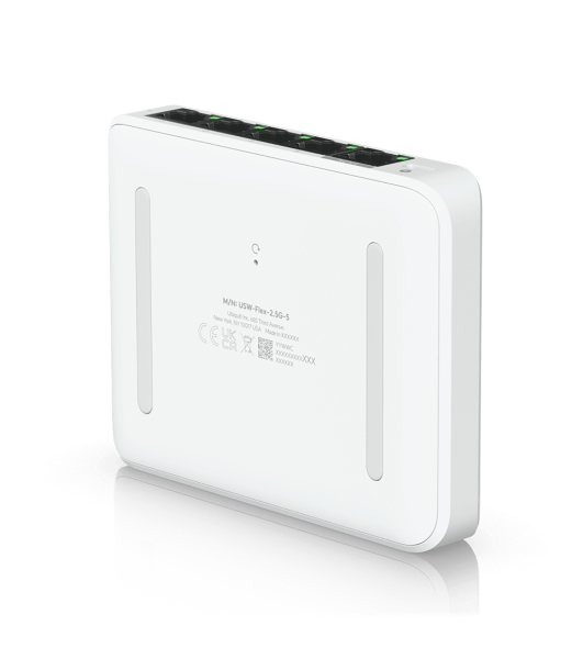 Коммутатор Ubiquiti UniFi Switch Flex Mini 2.5G Compact, 5-port 2.5G switch that can be powered with PoE or a USB-C adapter.