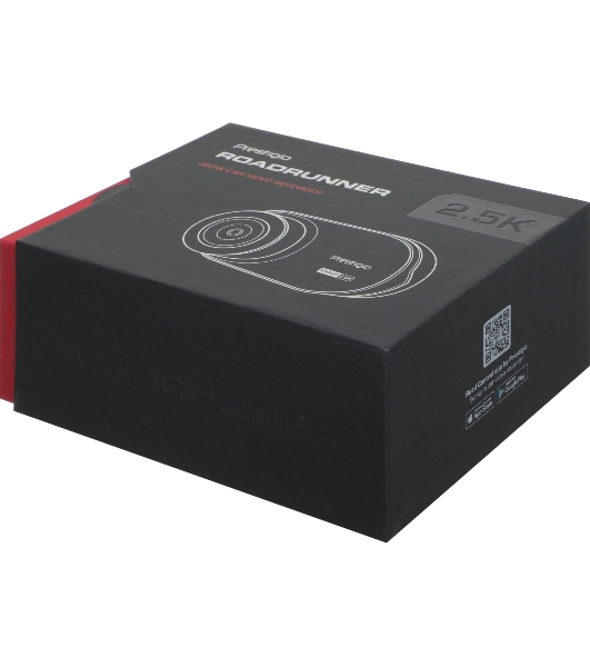 Видеорегистратор Prestigio RoadRunner 460W, 2560x1440, 3', Wi-Fi, G-сенсор, датчик движения