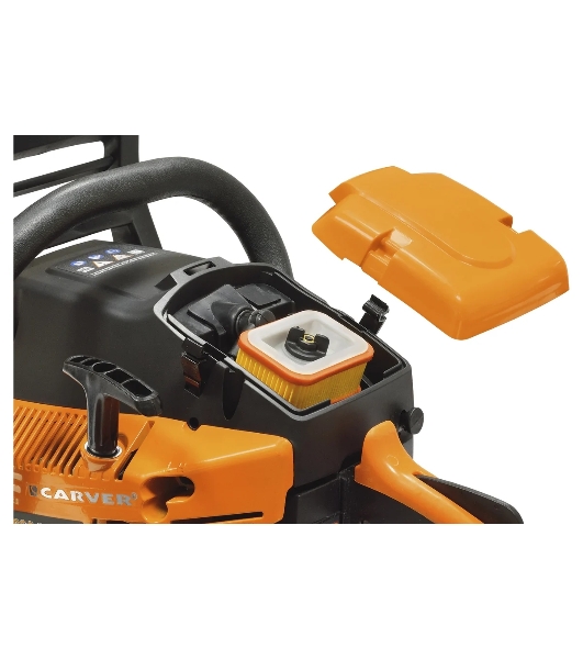 Пила бензиновая CARVER RSG 362MF [01.004.00061] (Металл.стартер, целлюлозный фильтр; 20', цепь PROFI 0,325-1,5-76зв.)