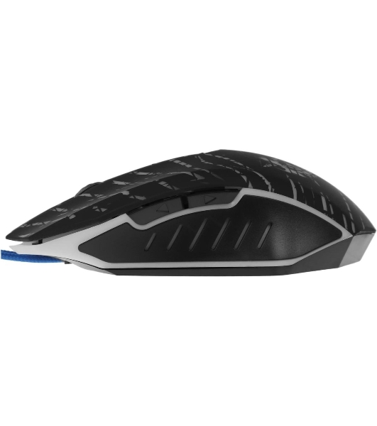 Мышь проводная Defender Dark Agent GM-590L черный, 12800 dpi, USB, кнопки - 6