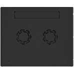 Шкаф коммутационный NTSS Lime (NTSS-WL6U5545GS-BL) настенный 6U 550x450 мм пер. дв. стекл несъемн. бок. пан. 30 кг черный 370 мм 9.6 кг 110 град. 370 мм IP20 сталь, фото4