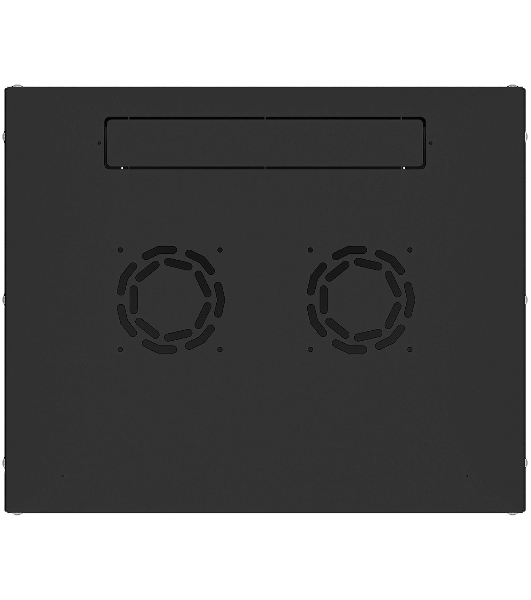 Шкаф коммутационный NTSS Lime (NTSS-WL6U5545GS-BL) настенный 6U 550x450 мм пер. дв. стекл несъемн. бок. пан. 30 кг черный 370 мм 9.6 кг 110 град. 370 мм IP20 сталь