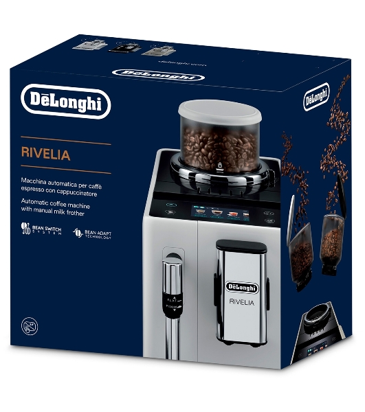Кофемашина автоматическая DeLonghi EXAM440.35.W (0132213209) белый, исп. кофе - зерновой/молотый, 1,4 л, 1450 Вт, 19 бар