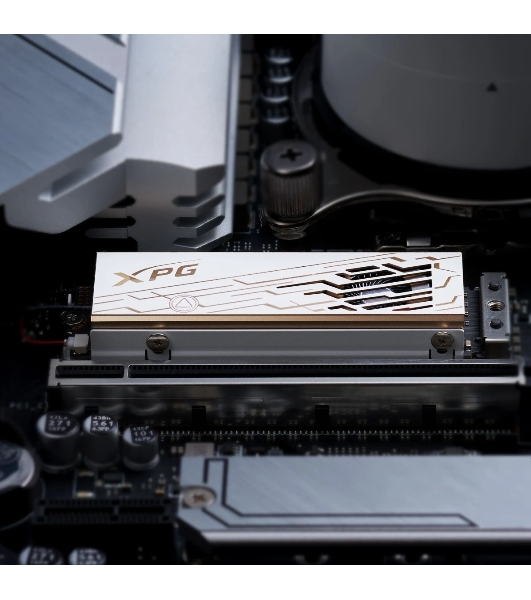 Накопитель SSD ADATA XPG MARS 980 PRO, 1000Gb, M.2(22x80мм), NVMe, PCIe 5.0 x4, 3D NAND, R/W 14000/10000Mb/s, IOPs 1 600 000/1 650 000, TbW 740, DWPD 0.4, with Heat Sink (5 лет)