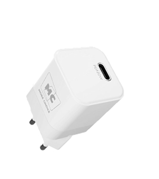 Сетевое зарядное устройство MORE CHOICE (4620202555816) NC86 1Type-C 3.0A PD 20W, белый