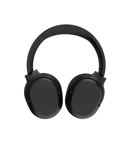 Беспроводные наушники MEG HEA400BL, Bluetooth 6.0, до 75 ч, ANC Hybrid, Multipoint, черный
