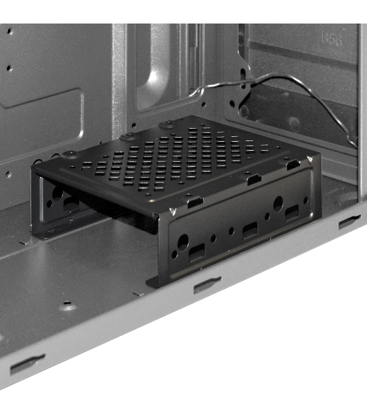 Компьютерный корпус Miditower ExeGate XP-333U-UNS500 (ATX, БП UNS500 с вент. 12см, 1хUSB/2хUSB 3.0, аудио, черный)