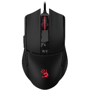 Мышь проводная A4Tech Bloody L65 Max черный, 12000 dpi, USB, кнопки - 7