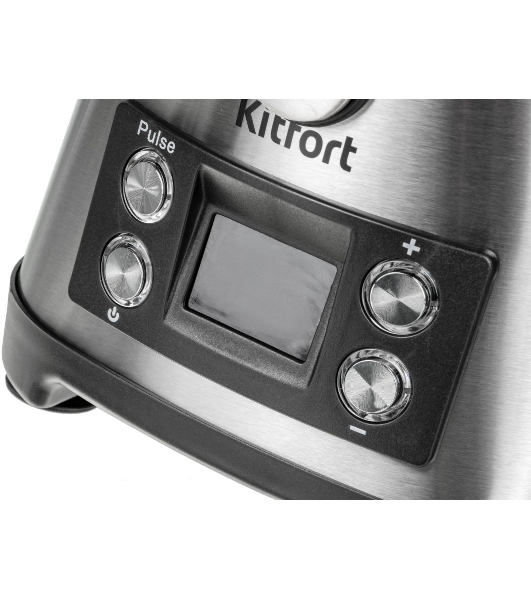 Кухонный комбайн Kitfort KT-1395 800Вт серебристый/черный