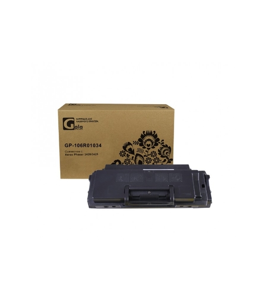 Картридж лазерный GalaPrint GP-106R01034 черный (10000 стр.) для Xerox Phaser 3420/3425