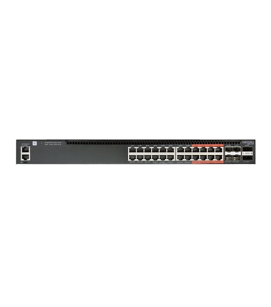 Коммутатор Edge-core 4610-30P-O-AC-Fv1, 24×1 Гбит/с PoE+ (8×Ultra-PoE) + 4×10 Гбит/с SFP+ + 2×20 Гбит/с QSFP+, управляемый