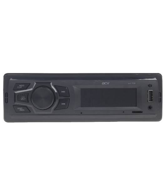 Автомагнитола ACV AVS-1701R, 1 DIN, USB Type-A, AUX