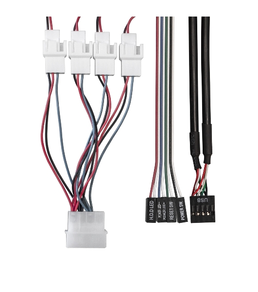 Серверный корпус ExeGate Pro 1U550-04 (RM 19', высота 1U, глубина 550, БП 300DS, USB)