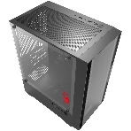 Компьютерный корпус Bloody CC-123 черный без БП mATX 8x120мм 2xUSB2.0 1xUSB3.0 audio bott PSU, фото3