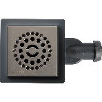 Трап точечный WIRQUIN Venisio Compact с решеткой 115*115, фото2