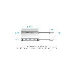 USB-концентратор Vention TQHHB, USB Type-C, USB/HDMI/RJ-45, USB Type-C, фото10