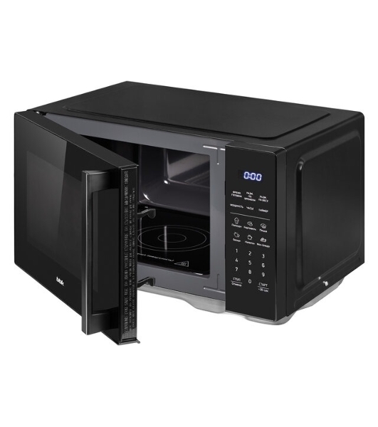 Микроволновая печь BBK 23MWS-852S/B черный, 23 л, 800 Вт, переключатели - сенсор