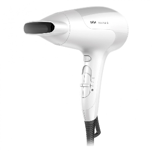 Фен Braun HD385 Satin Hair 3 белый, 2000 Вт, ионизация