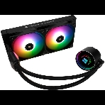 Водяное охлаждение для процессора Thermalright Frozen Notte 240 черный ARGB V2 (240мм, Black, ARGB/ Fans: 2x120мм, 72.37CFM, 27.7dBA, 2000RPM/ Pump height 54мм, 28dBA, 5300RPM, Rad thickness 27мм/ S: 1200, 1700, 1851, 2011, 2066, 115X, AM2, AM2+, AM3, AM3+, AM4, AM5, FM1, FM2, FM2+), фото6