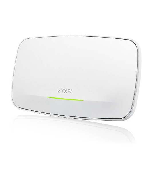 Точка доступа Zyxel NebulaFlex WBE660S, WiFi 7, 802.11a/b/g/n/ac/ax/be (2,4 и 5 ГГц), MU-MIMO, Smart Antenna, антенны 4x4, до 1376+8640 Мбит/с, 1xLAN 10GE, 1xLAN GE, PoE, защита от 4G/5G, BLE Beacon