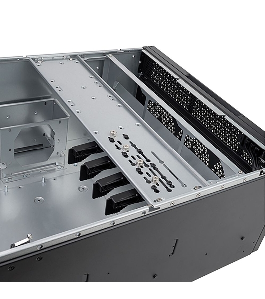 Компьютерный корпус Silverstone G59RM5200000020 5U rackmount server chassis with dual 360мм liquid cooling compatibility SST-RM52
