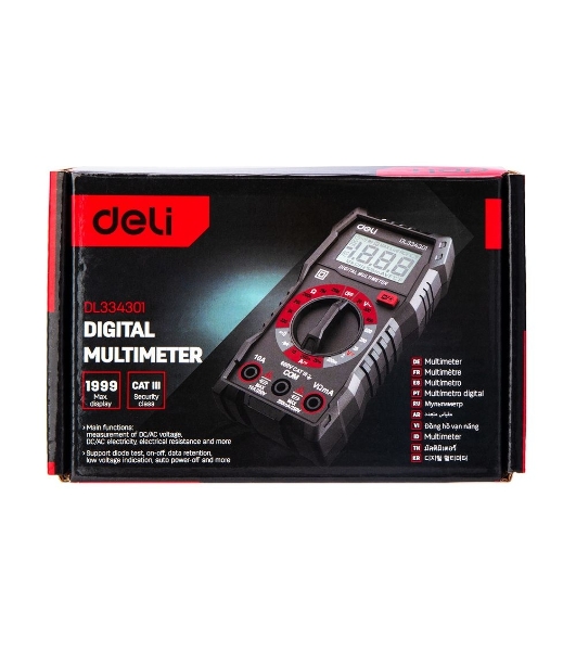 Цифровой мультиметр Deli DL334301