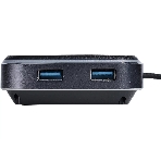 Многофункциональная док-станция Intrend ITACS-9W Type-C с беспроводной зарядкой 3 встроенных высокоскоростных USB 3.0, встроенный высокоскоростной TF и SD карт ридер, разъем RJ-45 для подключения к локальной сети HDMI 4K/30Hz, 60W Power Delivery порт,, фото6