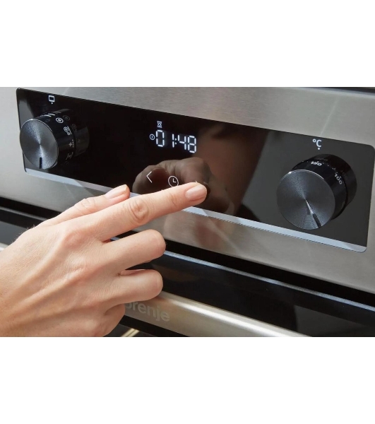 Плита электрическая Gorenje GEC5C61WG белый, конфорок 4 электрических, духовка 70 л, 50 см x 85 см x 59.4 см (без крышки)