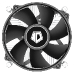 Кулер ID-COOLING DK-17 PWM серебристый/черный 92мм алюминий 2200rpm 26db 4-pin 65W 42мм, фото3