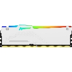 Оперативная память Kingston Fury Beast, DDR5, 32Gb (2x16Gb), 6000MHz, CL36, DIMM, с радиаторами, RGB, белый, фото3