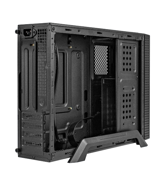 Компьютерный корпус Desktop ExeGate MI-307U2 (mini-ITX/mATX, без БП, 2хUSB+2хUSB 3.0, HD аудио, черный)