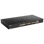Коммутатор D-Link DXS-1210-28S/A1A, 24×10 Гбит/с SFP+ + 4×10 Гбит/с Combo, управляемый, фото2