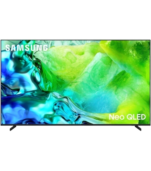 Телевизор Samsung QE55QN80HAUXPY, 55', черный, Mini LED, 4K Ultra HD, 120Hz, Tizen
