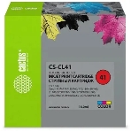 Картридж струйный Cactus CS-CL41 многоцветный (18 мл.) для Canon Pixma MP150/MP160/MP170/MP180/MP210/MP220/MP450/MP460/MP470/iP1200/iP1300/iP1600/iP1700/iP1800/iP190, фото2