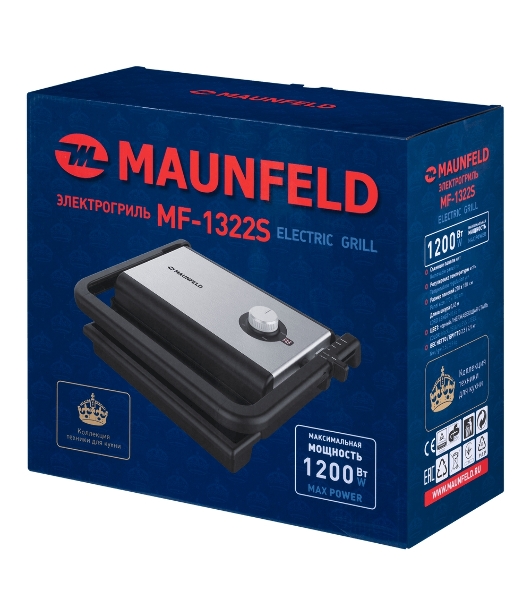 Гриль электрический Maunfeld MF-1322S