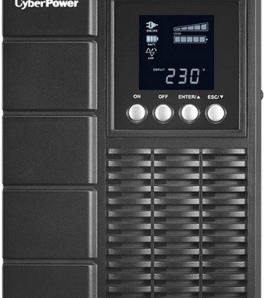 Источник бесперебойного питания CyberPower OLS1500E/1500 ВА/1350 Вт/4 x IEC C13