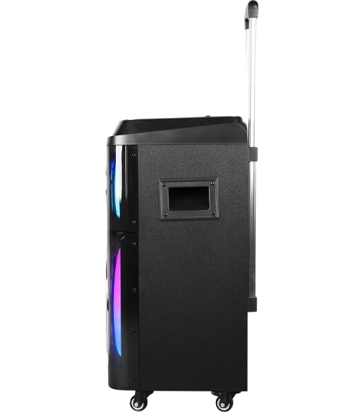 Колонка портативная Ural 103 черный 1200W 1.1 BT/3.5Jack/USB-C 15м 7000mAh
