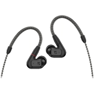 Проводные наушники Sennheiser IE 200 черный, внутриканальные, Jack 3.5 мм