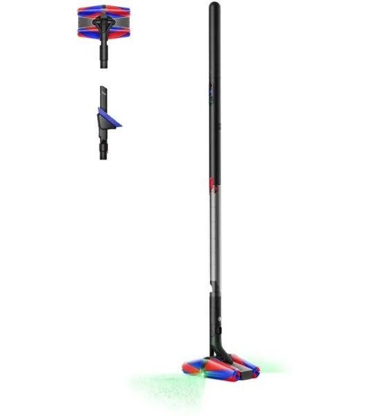 Пылесос вертикальный Dyson Pencil Vac Fluffycones черный, питание от аккумулятора, 55 Вт, уборка сухая, пылесборник 0.08 л