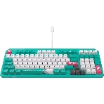 Клавиатура ASUS TUF Gaming K3 Gen II MIKU Edition проводная, USB Type-A, голубой, фото3