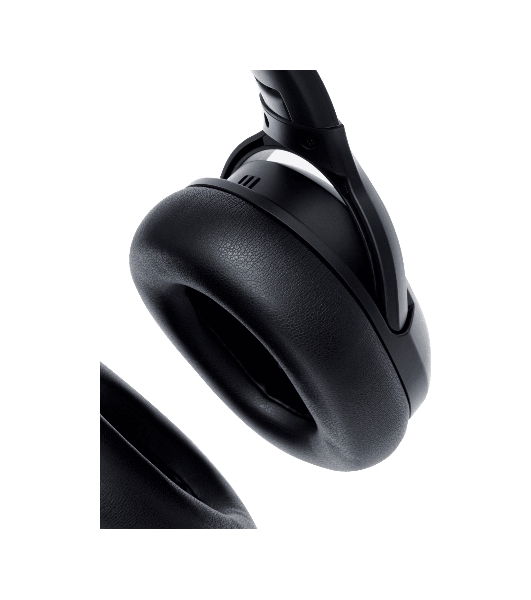 Беспроводные наушники MEG HEA400BL, Bluetooth 6.0, до 75 ч, ANC Hybrid, Multipoint, черный