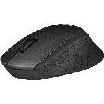 Мышь беспроводная Logitech M330 SILENT PLUS черный, 1000 dpi, радиоканал, USB, кнопки - 3, фото4