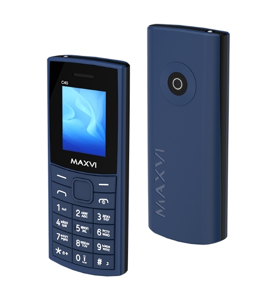 Мобильный телефон Maxvi C40 синий