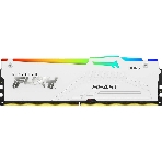 Оперативная память Kingston Fury Beast, DDR5, 32Gb (2x16Gb), 6000MHz, CL36, DIMM, с радиаторами, RGB, белый, фото5