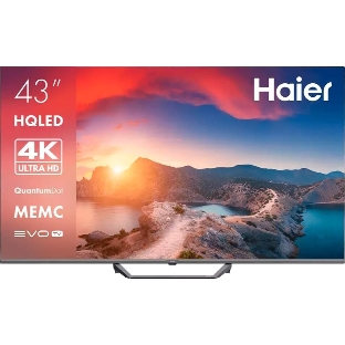 Телевизор Haier 43' DH1PM9D00RU черный DLED 4K UHD 60Hz Android TV 2GB/16GB