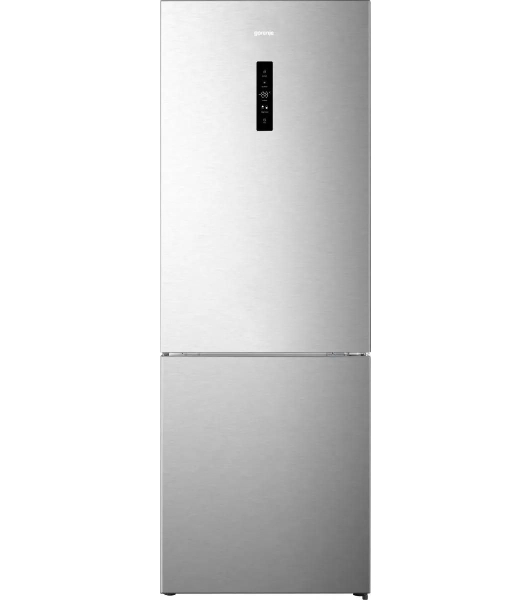 Холодильник Gorenje NRK720EAXL4 серый двухкамерный 347/109л морозилка снизу, No Frost