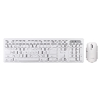 Комплект клавиатура+мышь Smartbuy 105AG беспроводной, USB, 1200 DPI, белый, фото 1