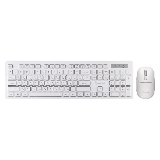 Комплект клавиатура+мышь Smartbuy 105AG беспроводной, USB, 1200 DPI, белый